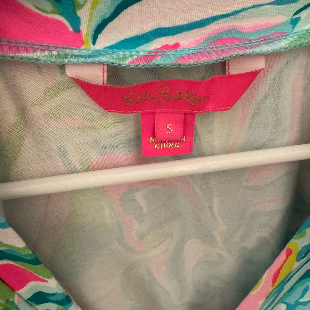Lilly Pulitzer Rilla wrap romper - Picture 2 of 2